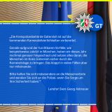 Portrait von Landrat Sven-Georg Adenauer mit einem Zitat zur Vorbereitung der Polizei auf Karneval