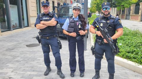 Bereitschaftspolizei der Policia Nacional