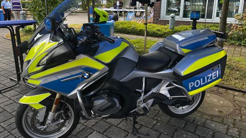 Polizeimotorrad